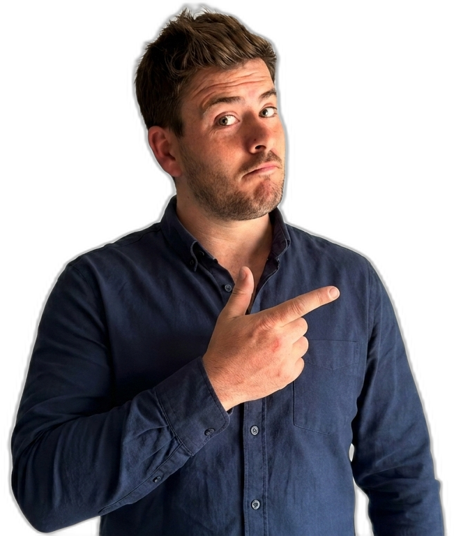 Nathan pointing